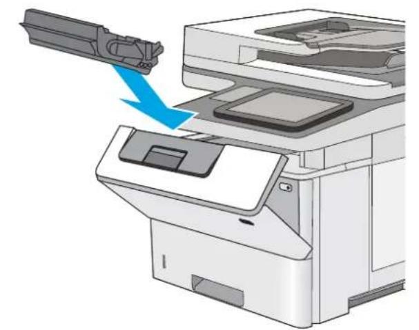 HP LaserJet Enterprise M527c - Clear paper jams in Tray 2 and the 550-sheet trays - 8