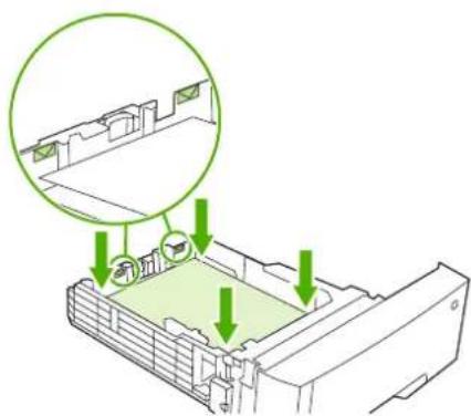HP Color LaserJet CP3505x - Load tray 3 - 8