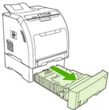 HP Color LaserJet CP3505x - Load tray 3 - 2