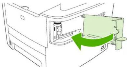 HP LaserJet M2727NFS - Clear jams from the convenience stapler (HP LaserJet M2727nfs mfp only) - 6