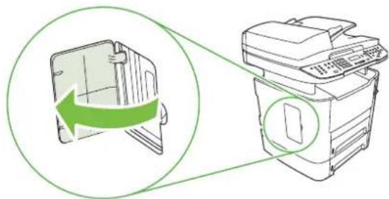 HP LaserJet M2727NFS - Install a memory DIMM - 2