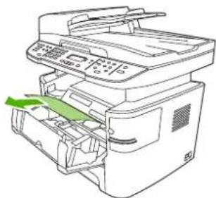 HP LaserJet M2727NFS - Clear jams from the input-tray areas - 4