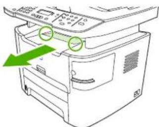 HP LaserJet M2727NFS - Top (face-down) output bin - 1