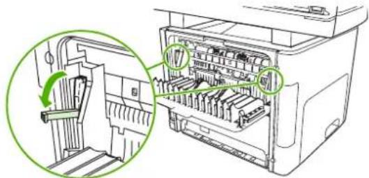 HP LaserJet M2727NFS - Clear jams from the input-tray areas - 2