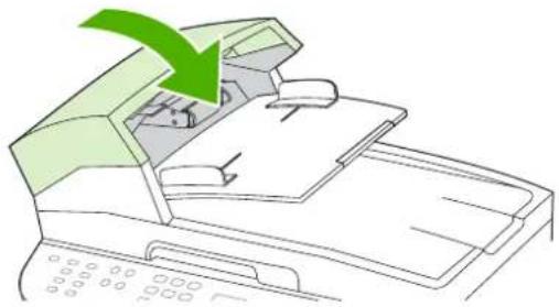 HP LaserJet M2727NFS - Clear jams from the ADF - 11