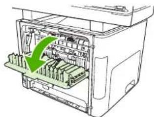 HP LaserJet M2727NFS - Rear (face-up) output bin - 1