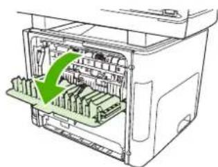 HP LaserJet M2727NFS - Clear jams from the input-tray areas - 1