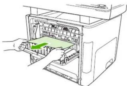 HP LaserJet M2727NFS - Rear (face-up) output bin - 3