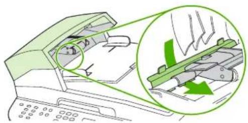 HP LaserJet M2727NFS - Clear jams from the ADF - 10