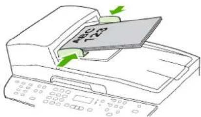 HP LaserJet M2727NFS - Fax from the automatic document feeder (ADF) - 2