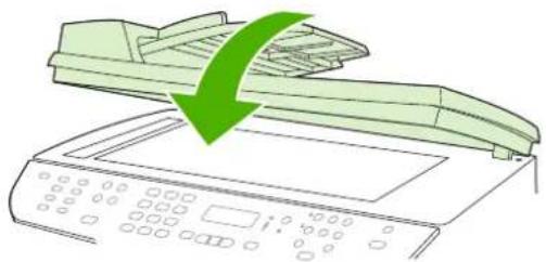 HP LaserJet M2727NFS - Clear jams from the ADF - 8