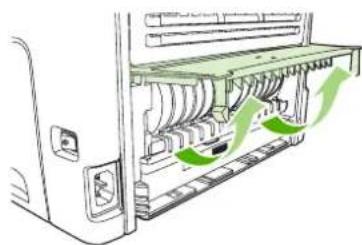 HP LaserJet M2727NFS - Clear jams from the duplexer - 8