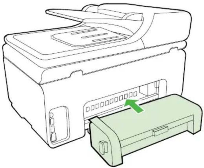 HP Officejet Pro A910a - To install the duplexer - 1
