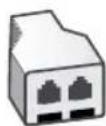 HP Officejet Pro A910a - Example of a parallel splitter - 8