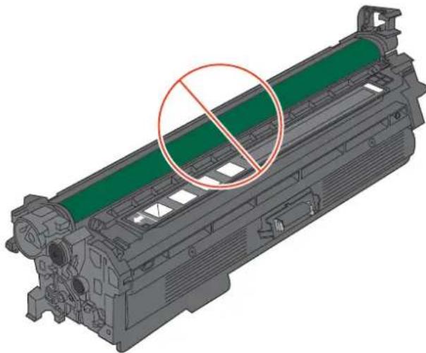 HP Color LaserJet Enterprise CP5525xh - Inspect the print cartridge for damage - 1
