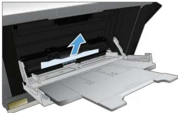HP Color LaserJet Enterprise CP5525xh - Clear jams in Tray 1 - 1