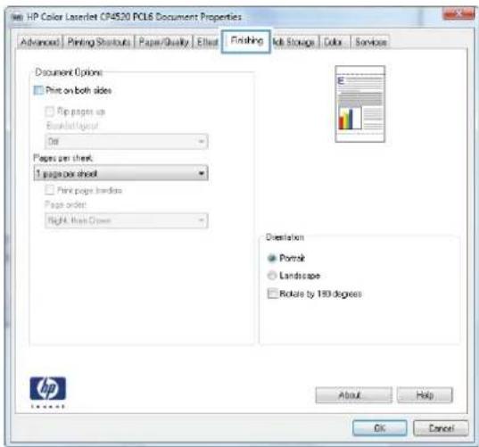 HP Color LaserJet Enterprise CP5525xh - Create a booklet with Windows - 3