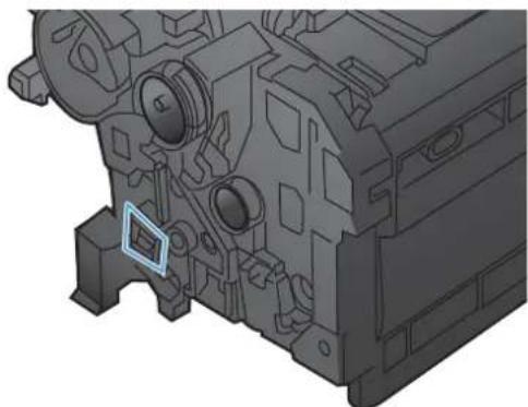 HP Color LaserJet Enterprise CP5525xh - Replace print cartridges - 3