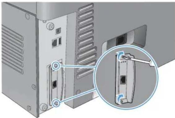 HP Color LaserJet Enterprise CP5525xh - Install external I/O cards - 7