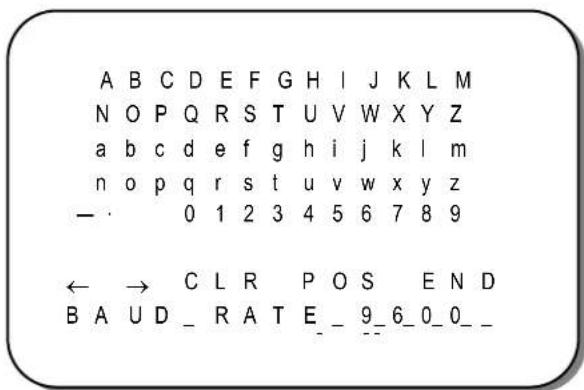 EverFocus EZ650 - RS485 ID &amp; Baud Rate Setting - 5