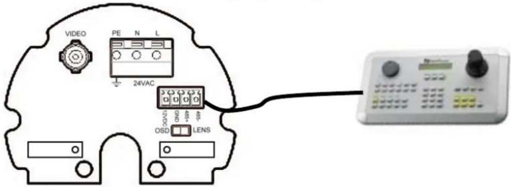 EverFocus EZ650 - OSD Menu Setting by Keyboard - 1