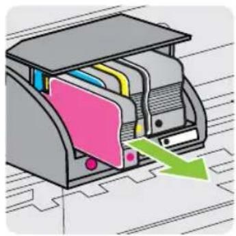 HP Officejet Pro N911a - To replace the ink cartridges - 3
