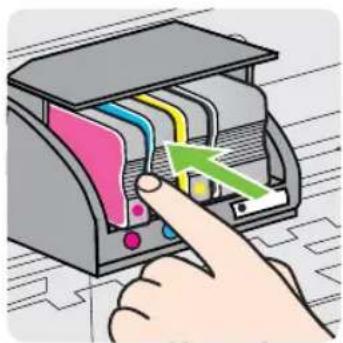HP Officejet Pro N911a - To replace the ink cartridges - 5