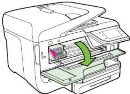 HP Officejet Pro N911a - To reinstall the printhead - 1