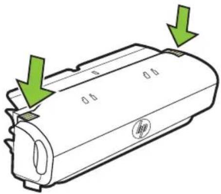 HP Officejet Pro N911a - To clear a jam - 2