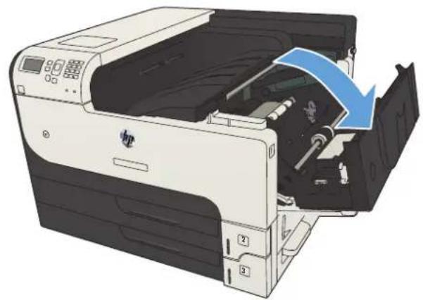 HP LaserJet Enterprise 700 M712n - Replace the toner cartridge - 4