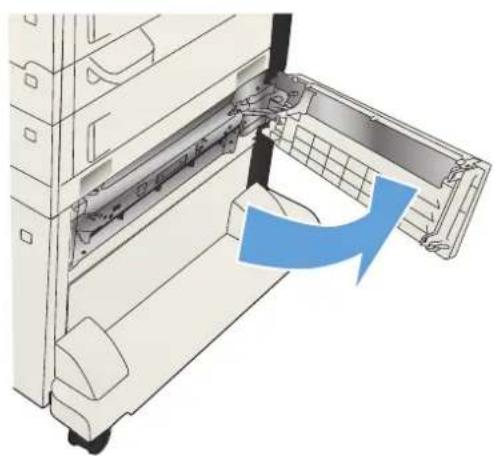 HP LaserJet Enterprise 700 M712n - Clear jams in the 3,500-sheet high-capacity tray - 5