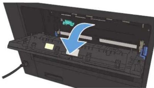 HP LaserJet Enterprise 700 M712n - Clear jams in the fuser - 1