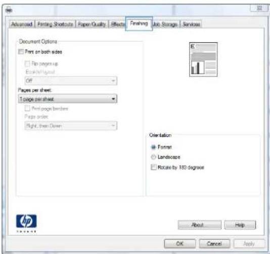 HP LaserJet Enterprise 700 M712n - Create a booklet (Windows) - 2
