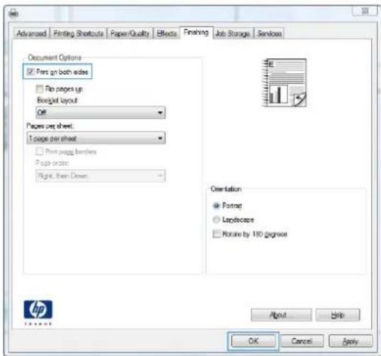 HP LaserJet Enterprise 700 M712n - Automatically print on both sides (Windows) - 3