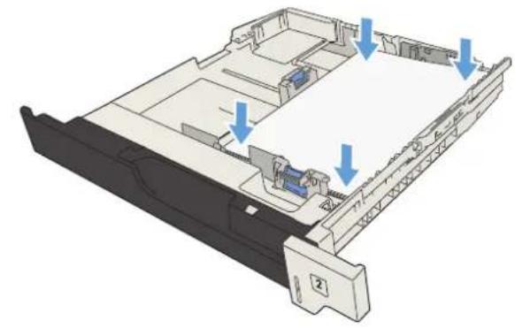 HP LaserJet Enterprise 700 M712n - Load Tray 2 and Tray 3 - 3
