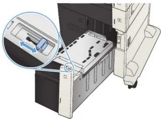 HP LaserJet Enterprise 700 M712n - Load the 3,500-sheet high-capacity tray - 2