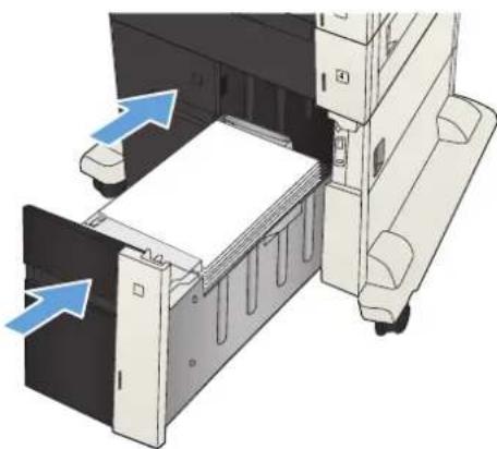 HP LaserJet Enterprise 700 M712n - Load the 3,500-sheet high-capacity tray - 4