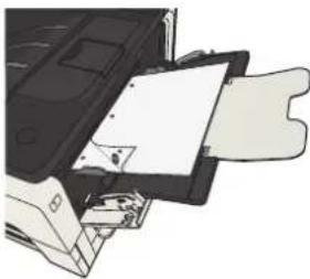 HP LaserJet Enterprise 700 M712n - Tray capacity and paper orientation - 2