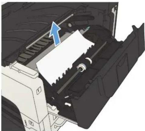HP LaserJet Enterprise 700 M712n - Clear jams from the toner-cartridge area - 5