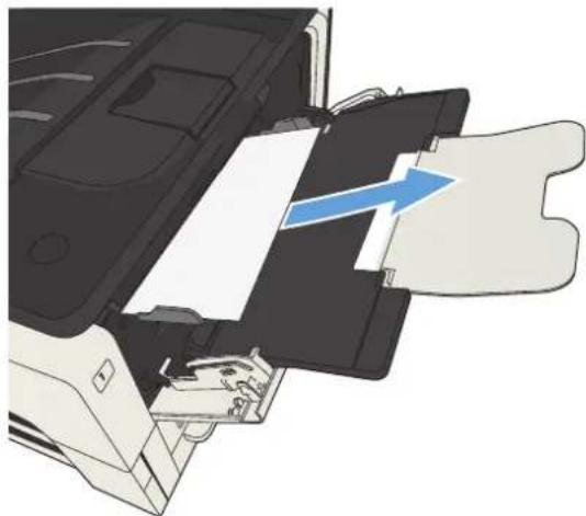 HP LaserJet Enterprise 700 M712n - Clear jams in Tray 1 - 1