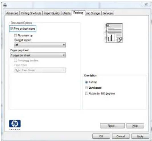 HP LaserJet Enterprise 700 M712n - Create a booklet (Windows) - 3