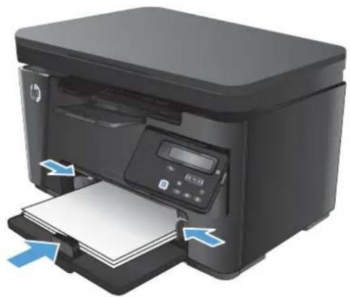 HP LaserJet Pro M127fw - Load the input tray - 3