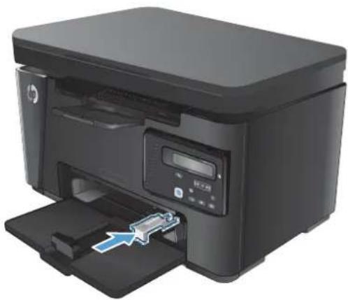 HP LaserJet Pro M127fw - Tray adjustment for small paper sizes - 5