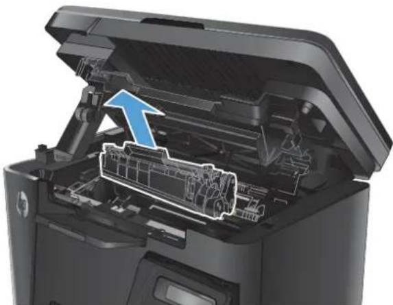 HP LaserJet Pro M127fw - Clear jams from the input tray - 4