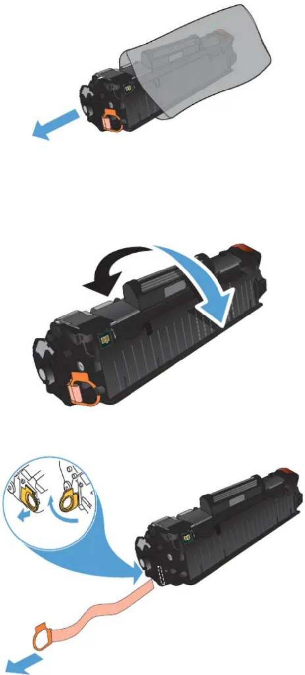 HP LaserJet Pro M127fw - Replace the toner cartridge - 4