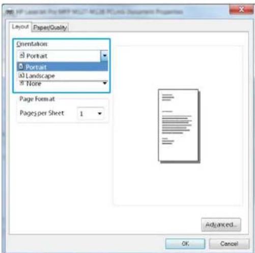 HP LaserJet Pro M127fw - Print multiple pages per sheet (Windows) - 3