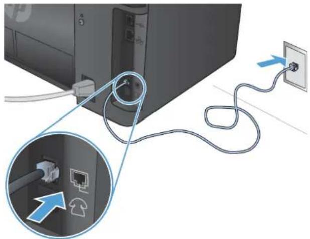HP LaserJet Pro M127fw - Connect the product - 2