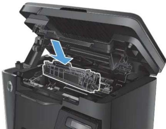HP LaserJet Pro M127fw - Clear jams from the input tray - 7