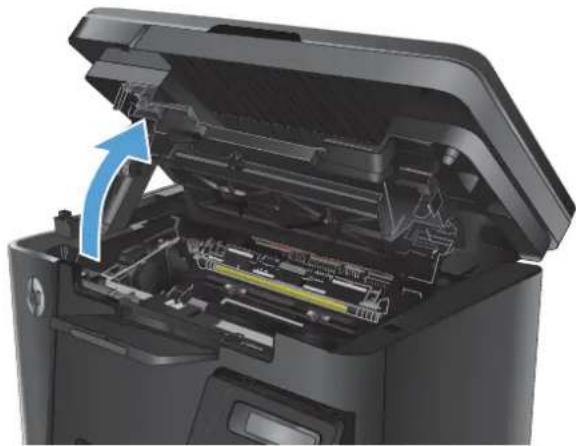 HP LaserJet Pro M127fw - Clear jams in the toner-cartridge area - 2
