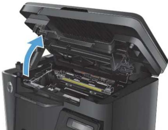HP LaserJet Pro M127fw - Clear jams in the output bin - 2